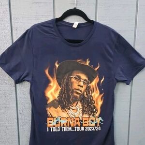 Navy Graphic Tour T-Shirt